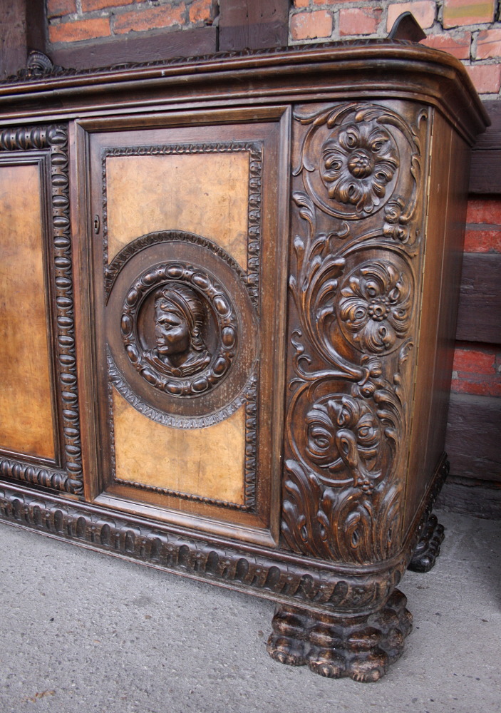 DUŻY DĘBOWY BUFET - 5