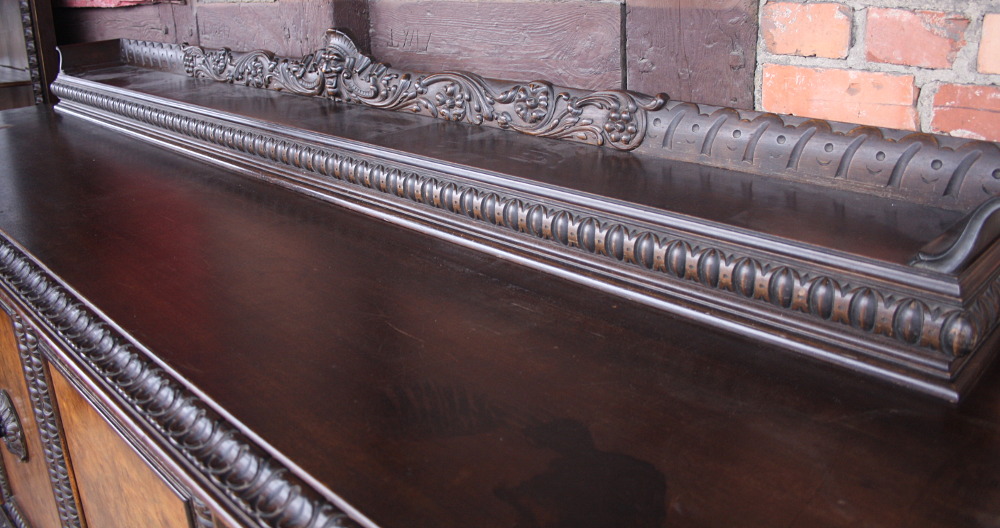 DUŻY DĘBOWY BUFET - 10