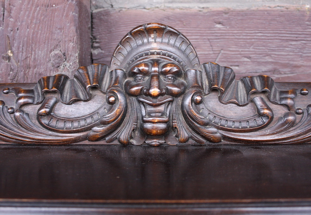 DUŻY DĘBOWY BUFET - 11