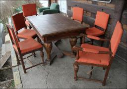 STÓŁ + 6 KRZESEŁ - zdjęcie 2