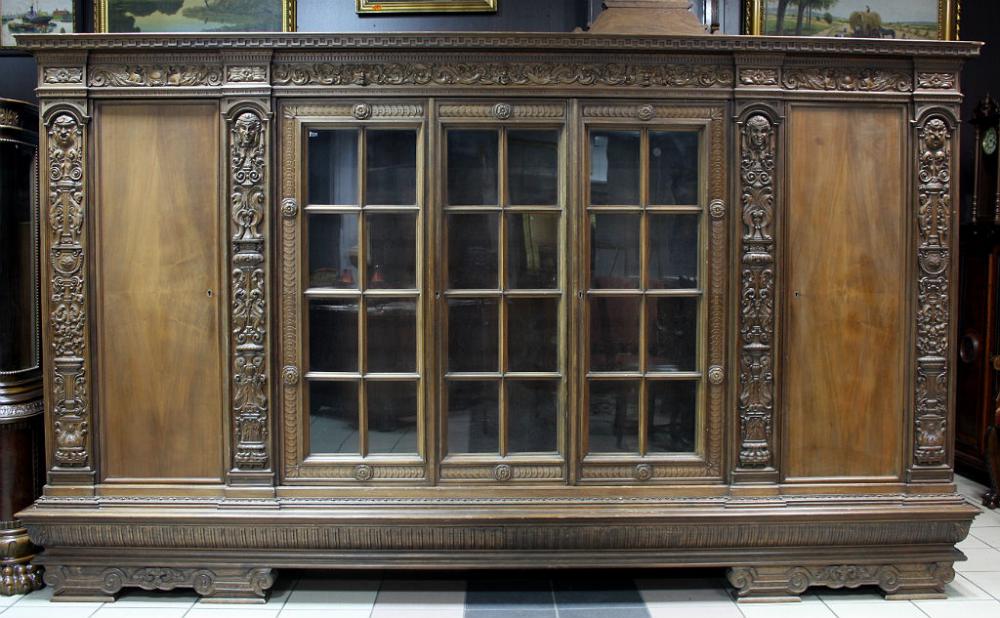 OLBRZYMI DĘBOWY GABINET - 1