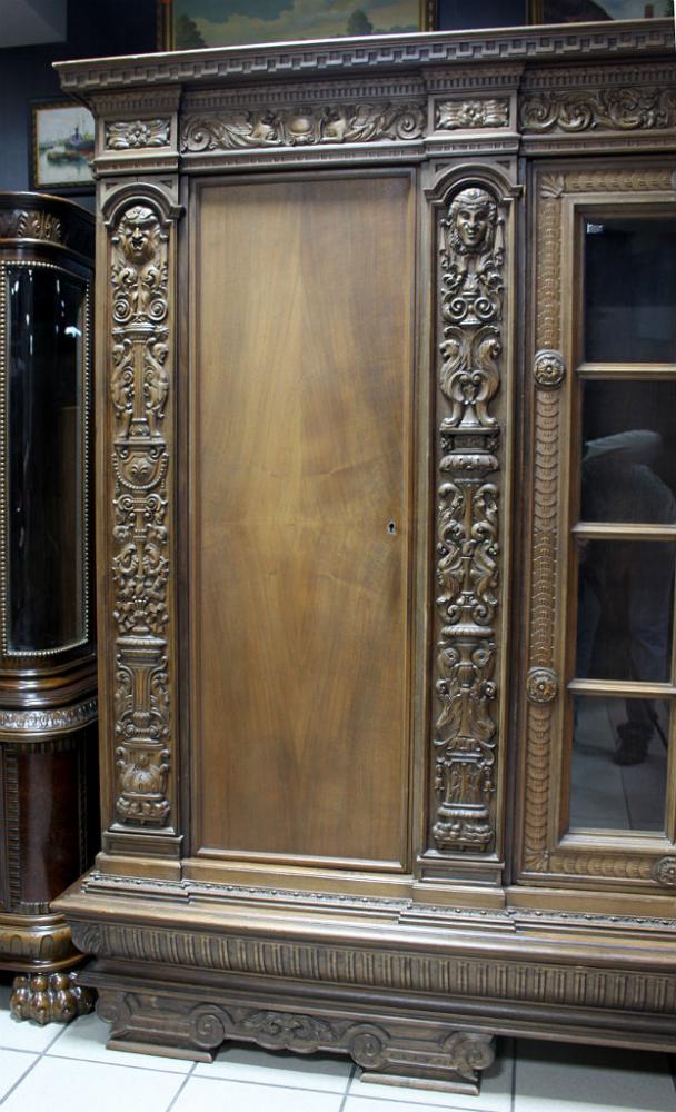 OLBRZYMI DĘBOWY GABINET - 3