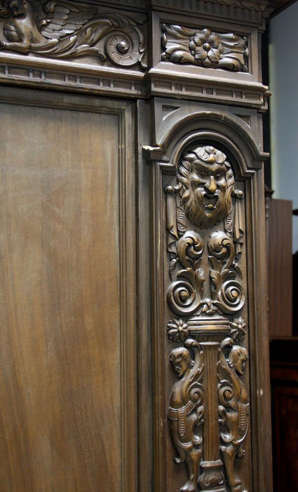 OLBRZYMI DĘBOWY GABINET - 5