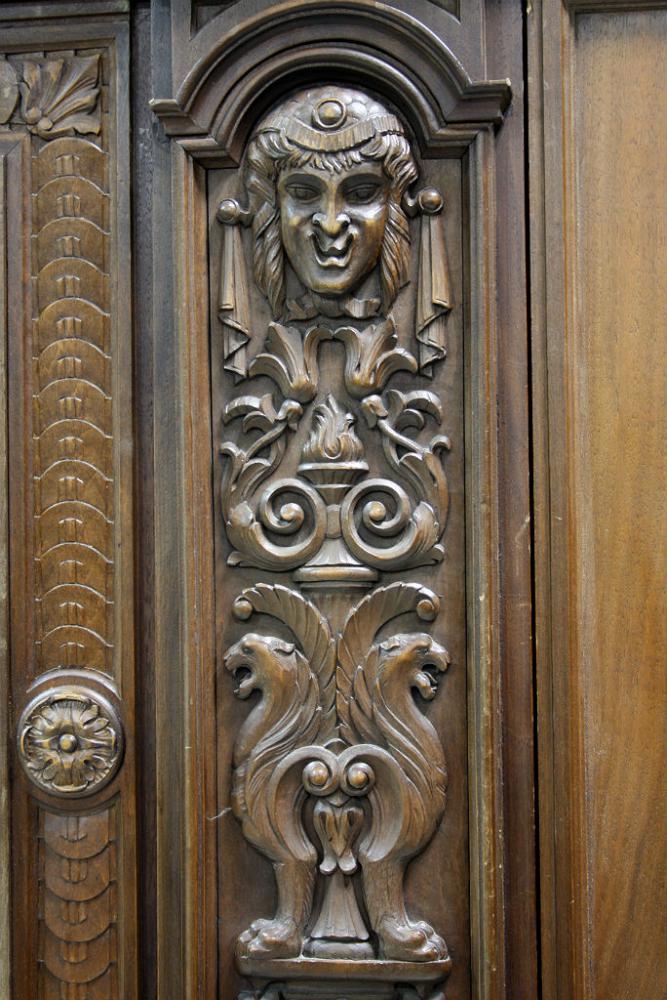 OLBRZYMI DĘBOWY GABINET - 6