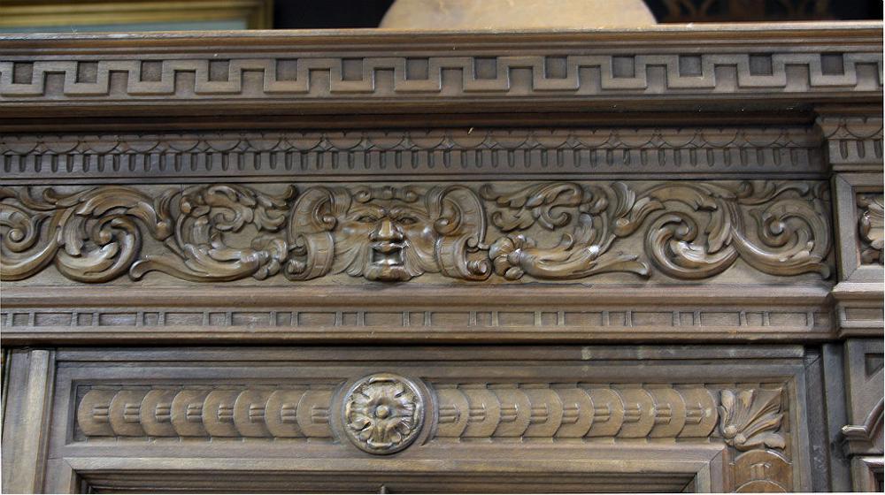 OLBRZYMI DĘBOWY GABINET - 7