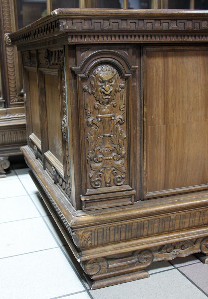 OLBRZYMI DĘBOWY GABINET - 14