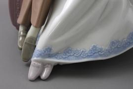 DUŻA FIGURKA - PARA ZAKOCHANYCH / Lladro / - zdjęcie 6