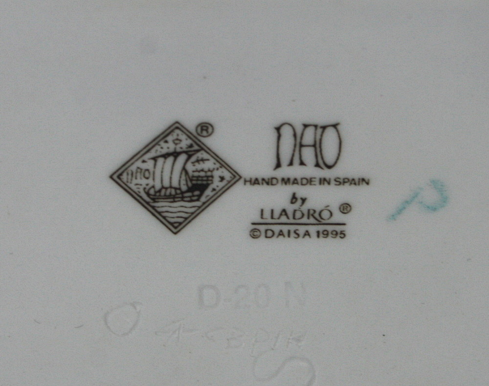 DUŻA FIGURKA - PARA ZAKOCHANYCH / Lladro / - 6