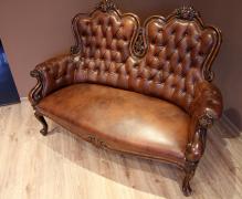 DWUOSOBOWA SKÓRZANA SOFA - zdjęcie 2