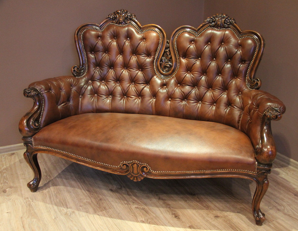 DWUOSOBOWA SKÓRZANA SOFA - 2