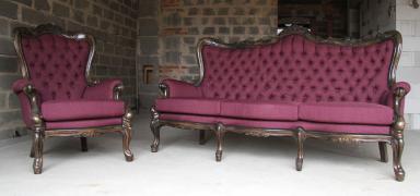 ZESTAW SOFA +  FOTEL - zdjęcie 1
