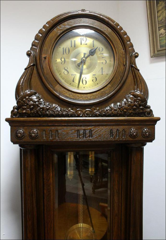 OLBRZYMI ZEGAR GUSTAV BECKER - 2