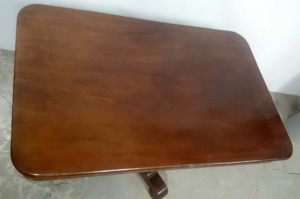 STÓŁ MAHONIOWY - 4