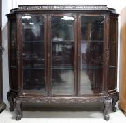 DUŻA SERWANTKA CHIPPENDALE - zdjęcie 1