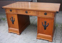 BIURKO DĘBOWE - zdjęcie 1 BIURKO DĘBOWE - zdjęcie 1