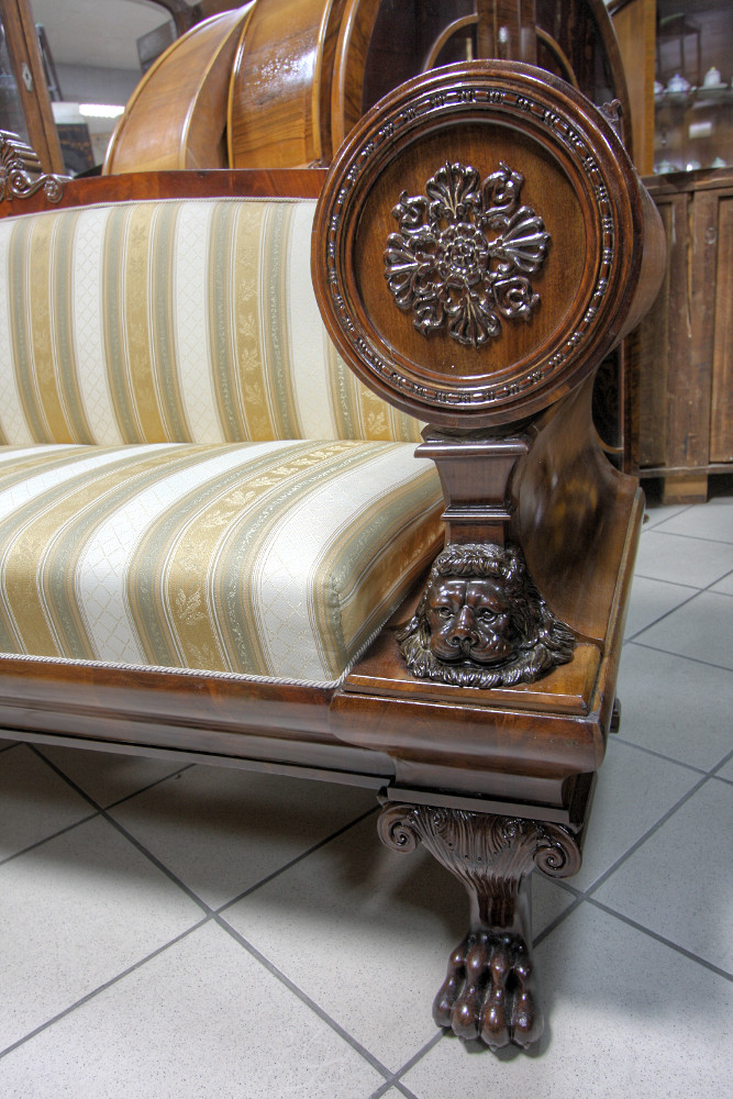 SOFA W STYLU EMPIRE / po renowacji / - 3