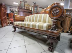 SOFA W STYLU EMPIRE / po renowacji / - zdjęcie 8