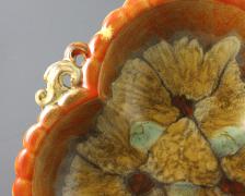 DUŻA CERAMICZNA PATERA - zdjęcie 2