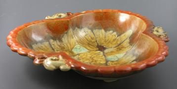 DUŻA CERAMICZNA PATERA - zdjęcie 4