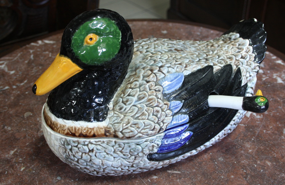 CERAMICZNA WAZA - KACZKA - 1