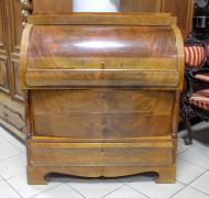 SEKRETARZYK MAHONIOWY W STYLU BIEDERMEIER - zdjęcie 1