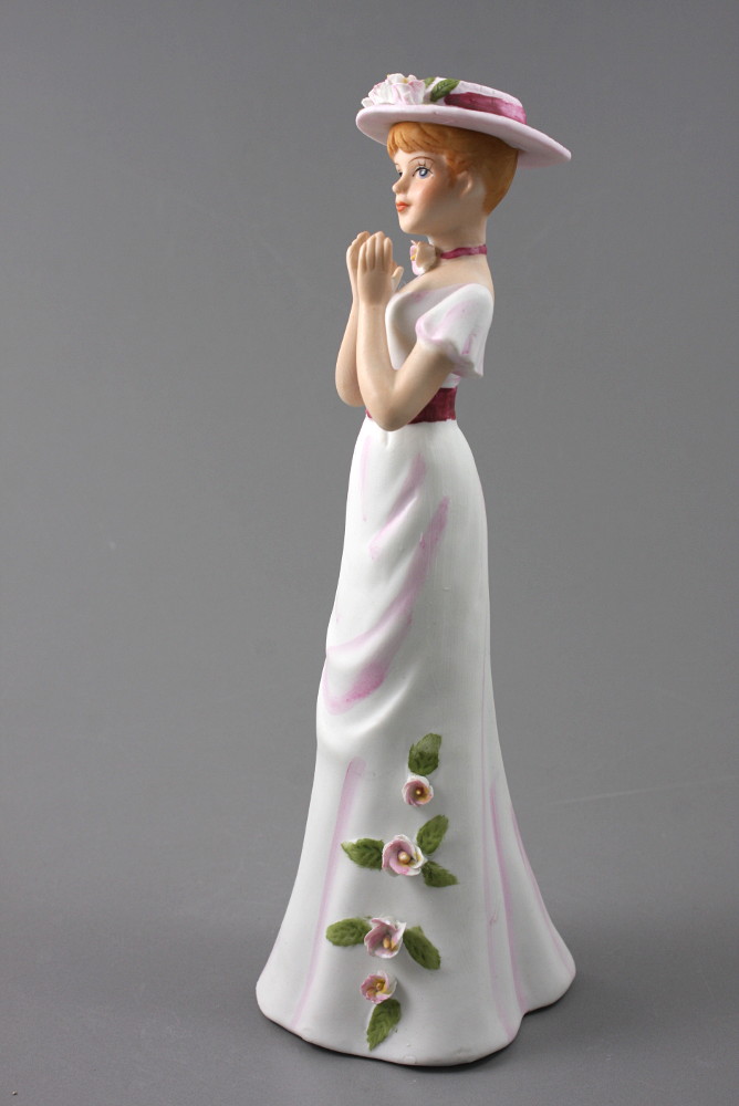 FIGURKA - DAMA W KAPELUSZU - 1