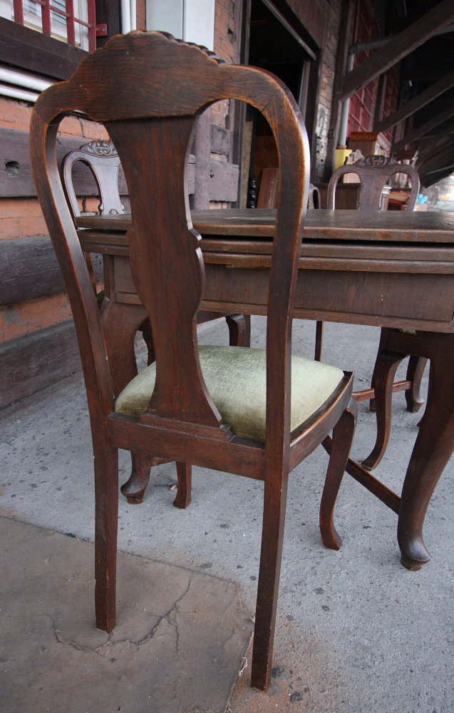 ROZKŁADANY STÓŁ + 5 KRZESEŁ - 5