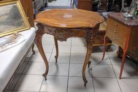 STOLIK Z SZUFLADĄ NEOROCOCO / po renowacji / - zdjęcie 1 STOLIK Z SZUFLADĄ NEOROCOCO / po renowacji / - zdjęcie 1