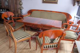 KOMPLET MEBLI W STYLU BIEDERMEIER - zdjęcie 2 KOMPLET MEBLI W STYLU BIEDERMEIER - zdjęcie 2