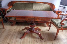KOMPLET MEBLI W STYLU BIEDERMEIER - zdjęcie 3 KOMPLET MEBLI W STYLU BIEDERMEIER - zdjęcie 3