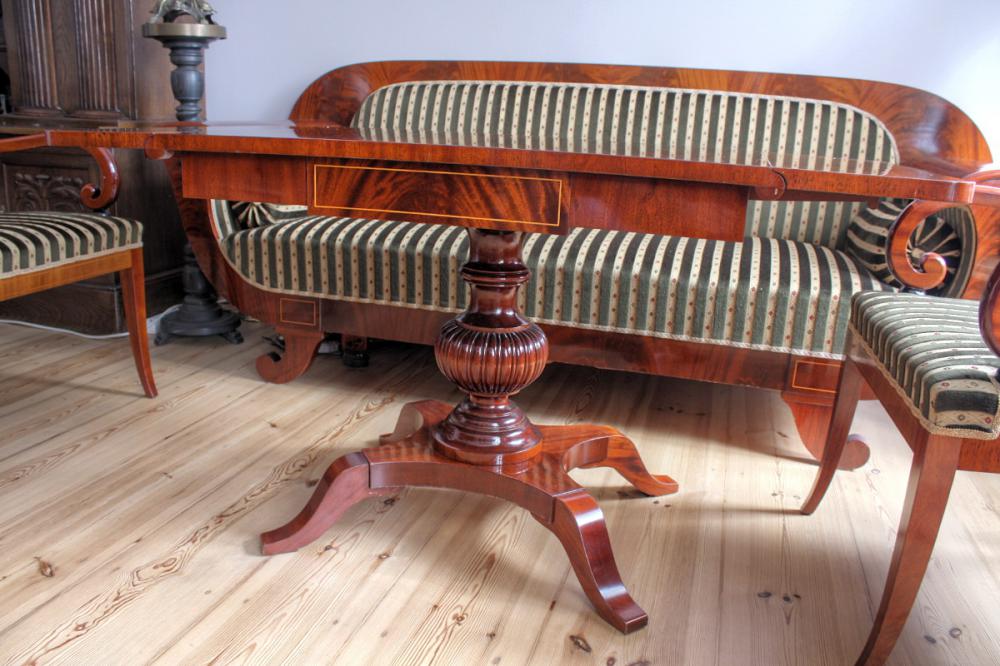 KOMPLET MEBLI W STYLU BIEDERMEIER - 4