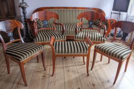 KOMPLET MEBLI W STYLU BIEDERMEIER - zdjęcie 11 KOMPLET MEBLI W STYLU BIEDERMEIER - zdjęcie 11