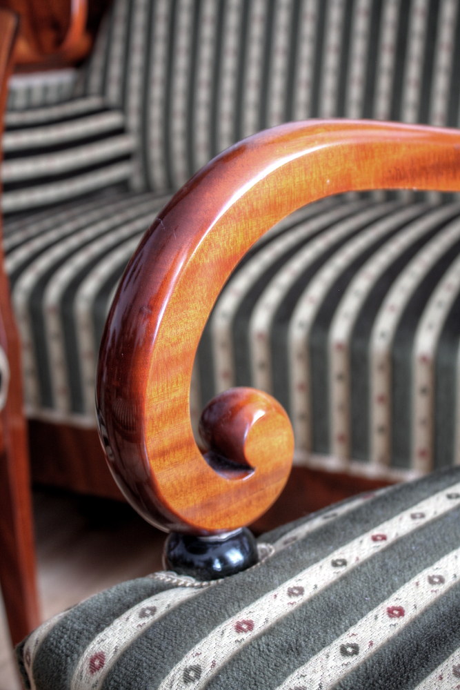 KOMPLET MEBLI W STYLU BIEDERMEIER - 14