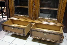 DĘBOWA BIBLIOTECZKA / po renowacji / - zdjęcie 7 DĘBOWA BIBLIOTECZKA / po renowacji / - zdjęcie 7