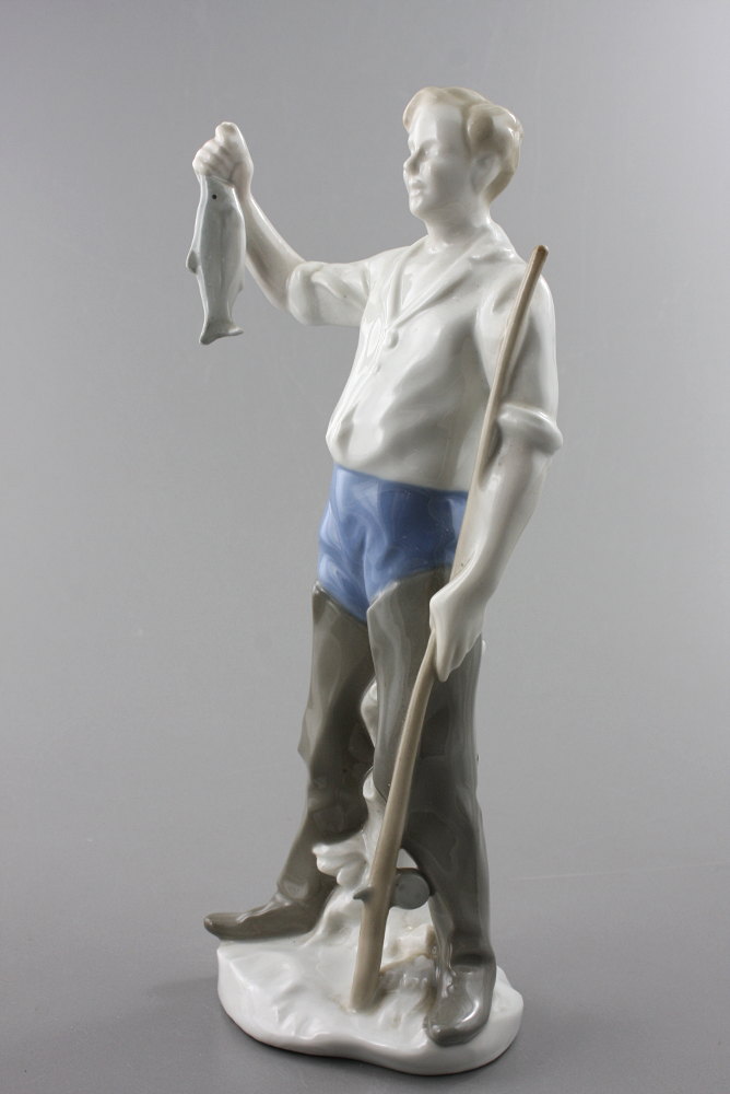 FIGURKA - WĘDKARZ / Gräfenthal / - 1