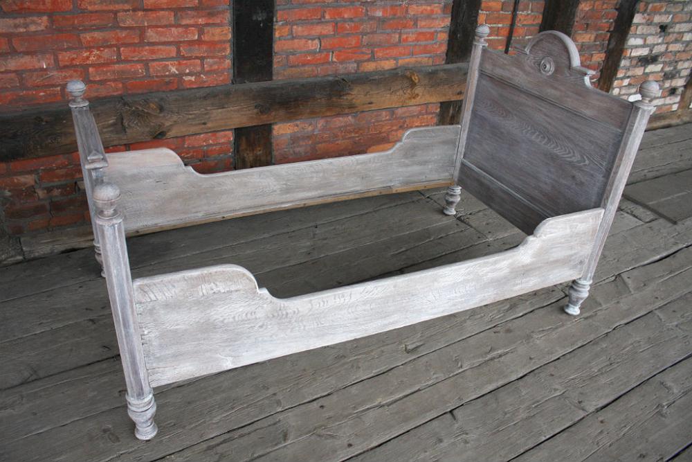 ŁÓŻKO W STYLU VINTAGE - 1