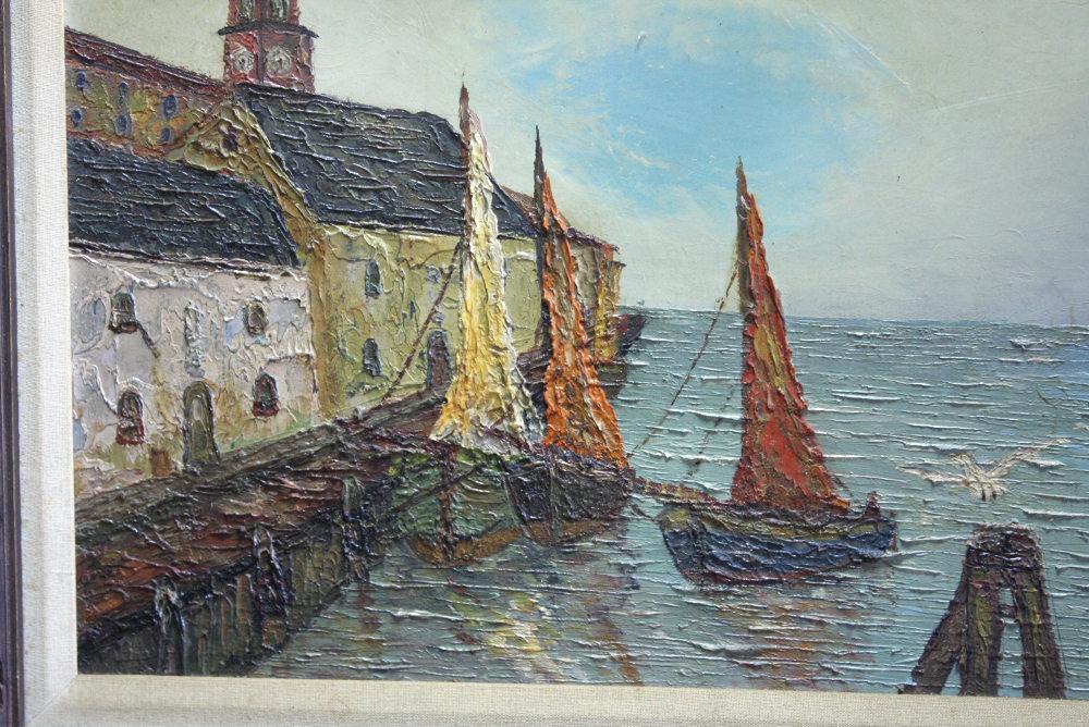 ŻAGLÓWKI - OBRAZ OLEJNY - 1