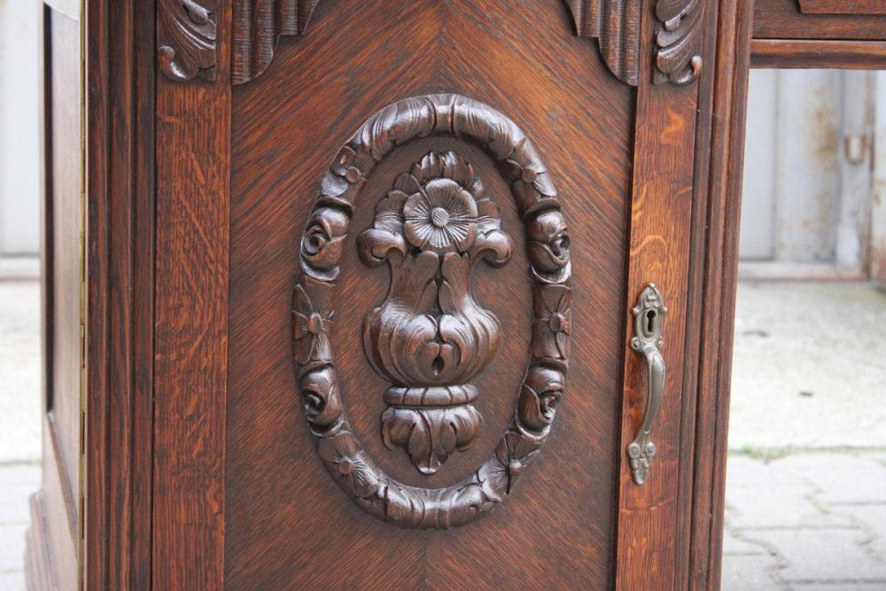 DĘBOWE BIURKO / po renowacji / - 2