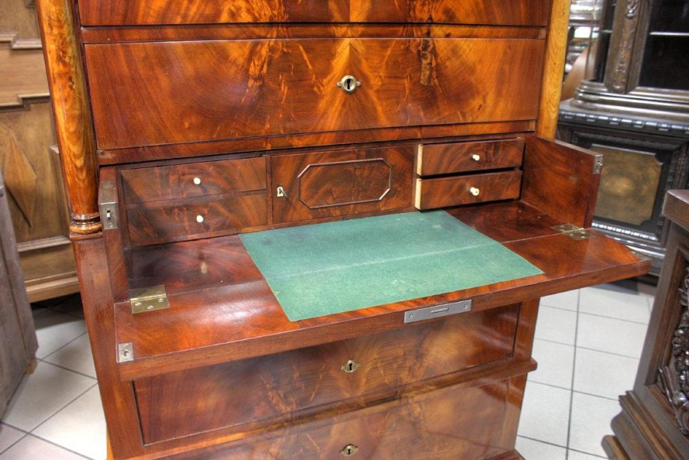 SZYFONIERA Z SEKRETARZYKIEM - BIEDERMEIER / po renowacji / - 6