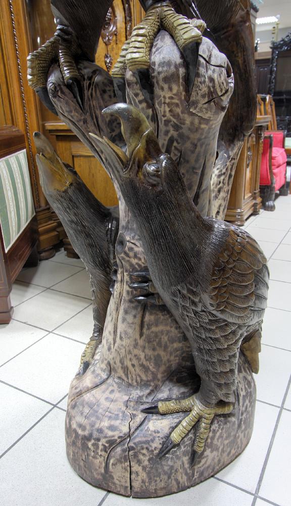 TRZY ORŁY - OLBRZYMIA RZEŹBA 199 CM - 13