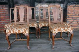 6 KRZESEŁ CHIPPENDALE - zdjęcie 1