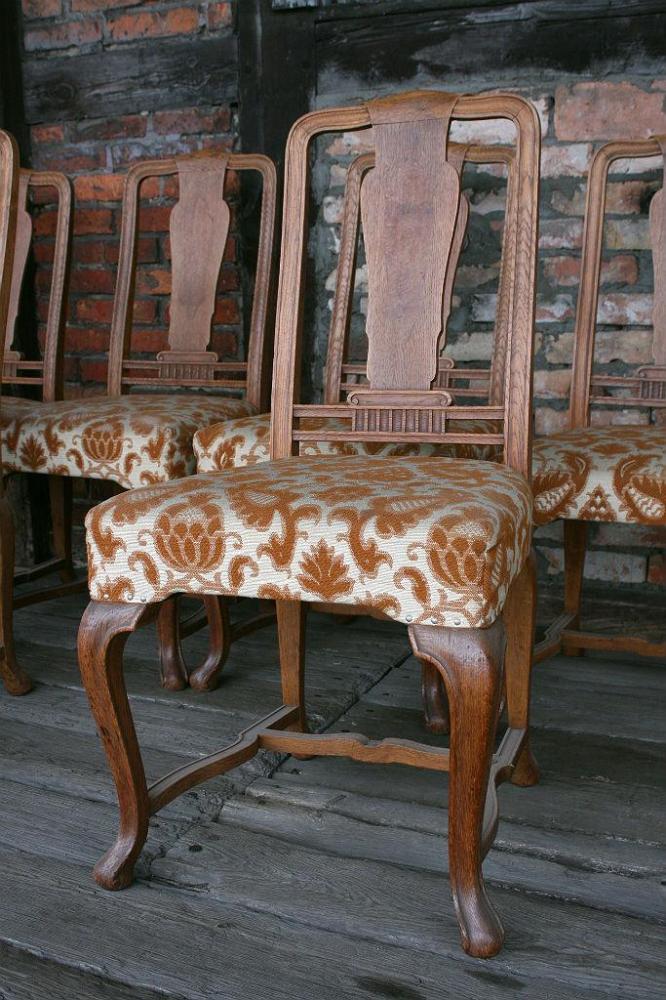 6 KRZESEŁ CHIPPENDALE - 3