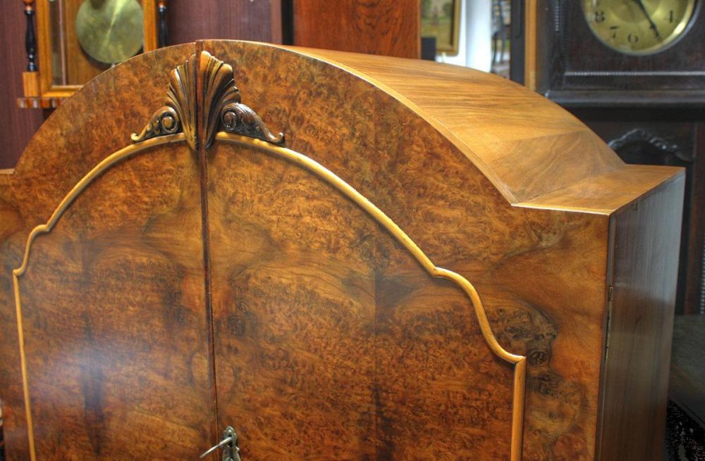 ORZECHOWA SZAFA ART DECO / po renowacji / - 2