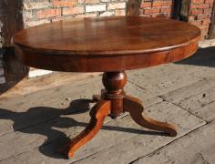 ORZECHOWY STÓŁ BIEDERMEIER - zdjęcie 2