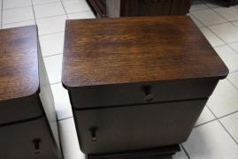 SZAFKA NOCNA ART DECO / po renowacji / - zdjęcie 5