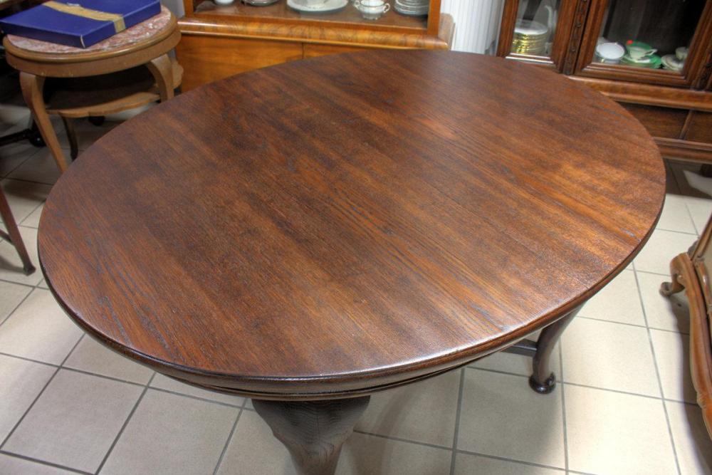 DĘBOWY, ROZKŁADANY STÓŁ (530 CM) / po renowacji / - 4