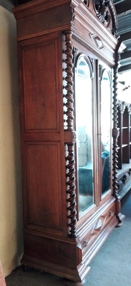 DWUDRZWIOWA PAŁACOWA SZAFA - 4