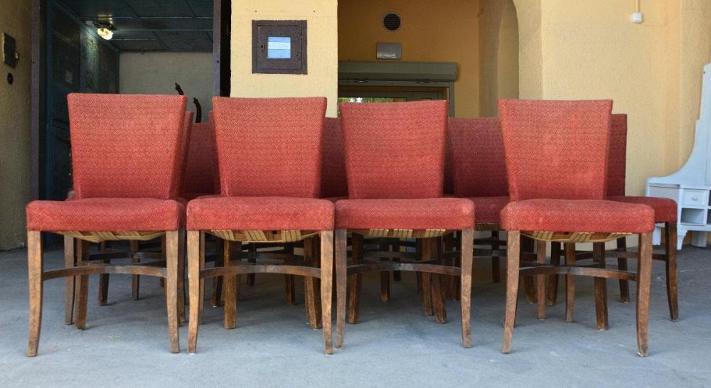 10 KRZESEŁ DĘBOWYCH - 1