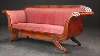 SOFA BIEDERMEIER - ORZECH - zdjęcie 1