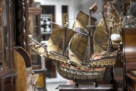 STARA MAKIETA ŻAGLOWCA  - zdjęcie 3